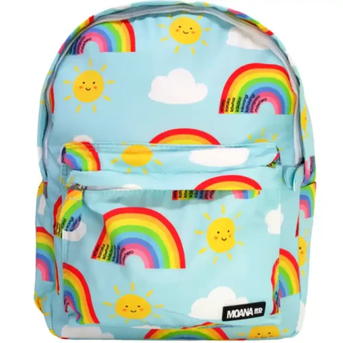 Moana Road Backpack - Te Reo Maori Rainbow