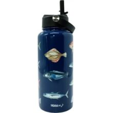 Alternative view of Moana Road Insulated Drink Bottle 1L NZ Fishing Club