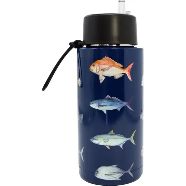 Moana Road Insulated Drink Bottle 1L NZ Fishing Club 3 Moana Road Insulated Drink Bottle 1L NZ Fishing Club - Image 3