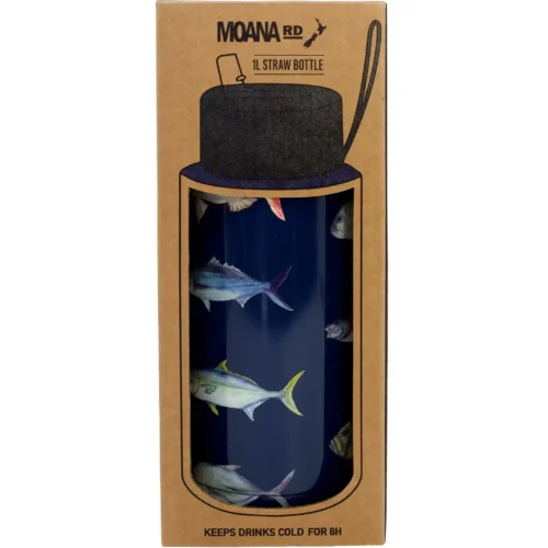 Moana Road Drink Bottle - 1L - Fishing Club