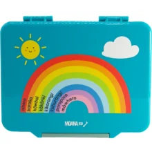 Moana Road Lunch Box - Te Reo Maori Rainbow