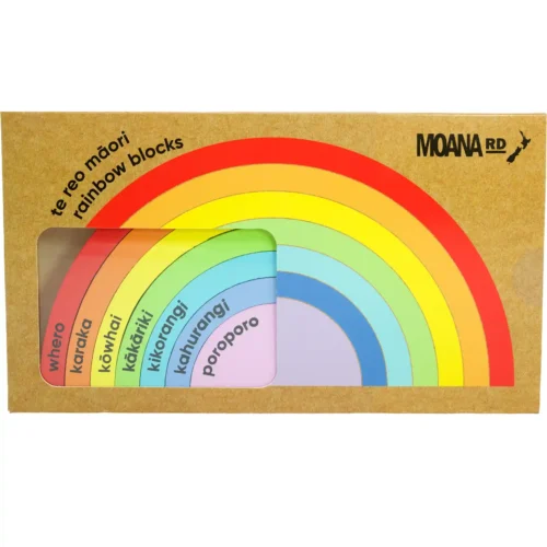 Moana Road Rainbow Blocks