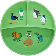 Alternative view of Moana Road Silicone 3 Section Plate Birds of NZ