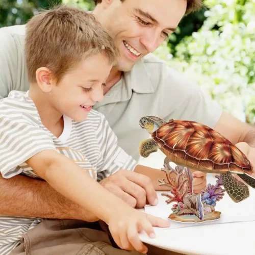 National Geographic 3D Puzzle - Sea Turtle - Image 4
