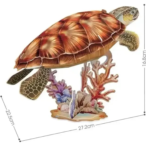 National Geographic 3D Puzzle Sea Turtle Model Kit 2 National Geographic 3D Puzzle Sea Turtle Model Kit - Image 2
