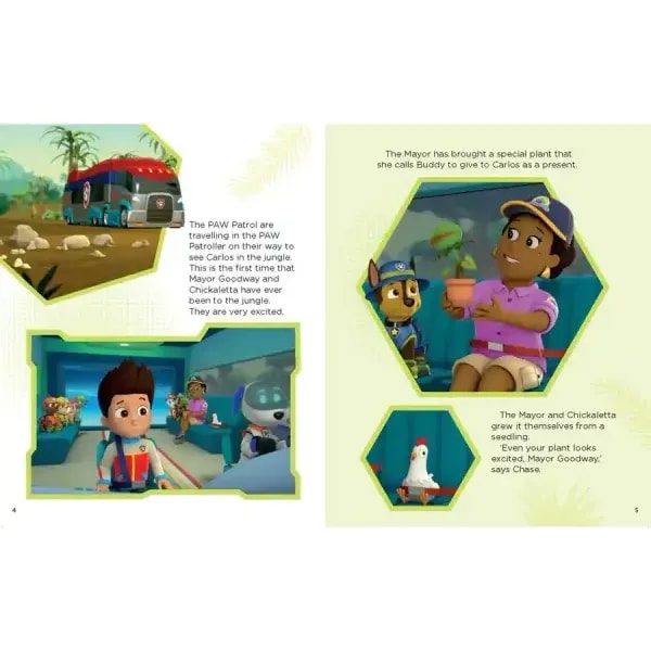 Paw Patrol Pups Save a Giant Plant Story Book 4 Paw Patrol Pups Save a Giant Plant Story Book - Image 4