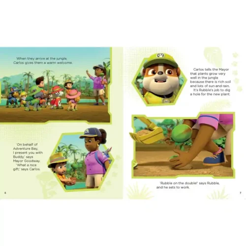 Paw Patrol Storybook - Pups Save a Giant Plant - Image 4