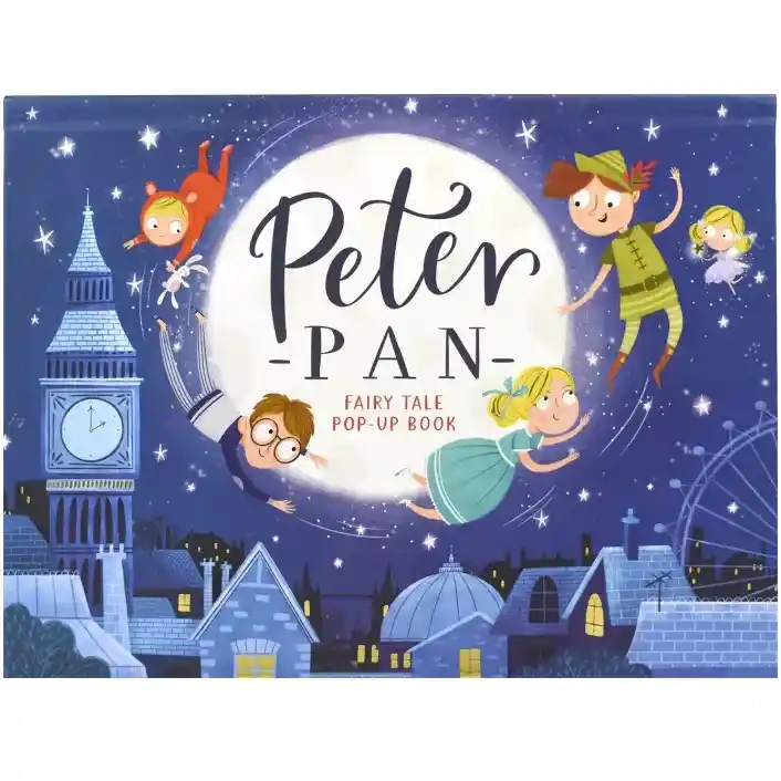 Picture Story Book - Peter Pan Fairytale Pop Up Book
