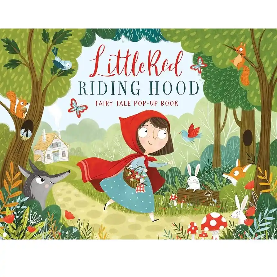 Picture Story Book - Little Red Riding Hood Fairytale Pop Up Book