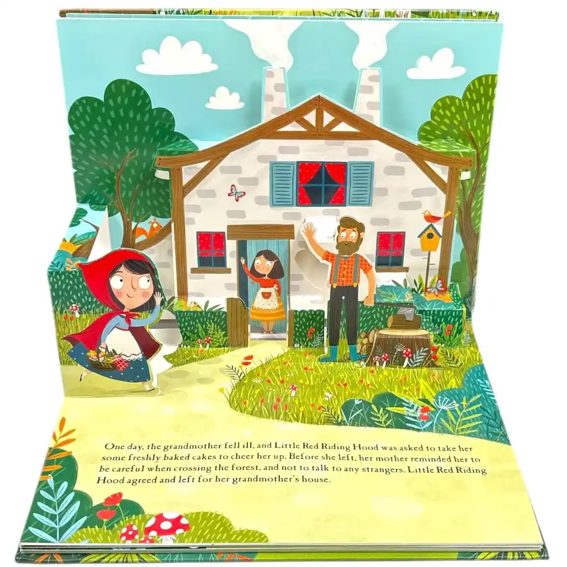Picture Story Book - Little Red Riding Hood Fairytale Pop Up Book - Image 2