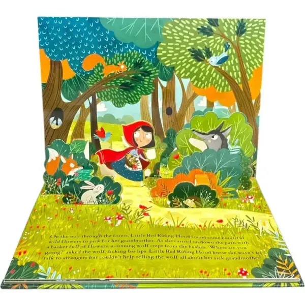 Little Red Riding Hood Fairytale Pop-Up Picture Story Book 3 Little Red Riding Hood Fairytale Pop-Up Picture Story Book - Image 3