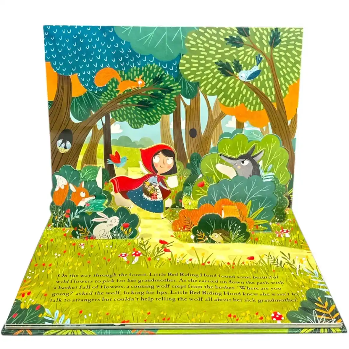 Picture Story Book - Little Red Riding Hood Fairytale Pop Up Book - Image 3