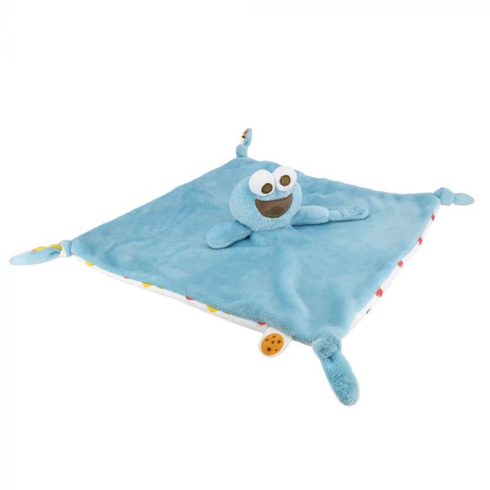 Sesame Street Soft Toy - Cookie Monster Comfort Blanket - Image 5