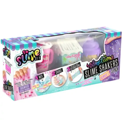 So Slime DIY Slimelicious Slime Shakers 3 Pack - ice-cream, milkshake, and hot cocoa