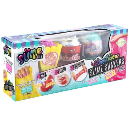 So Slime DIY Slimelicious Slime Shakers 3 Pack - popcorn, fizz-pop, bubble-gum