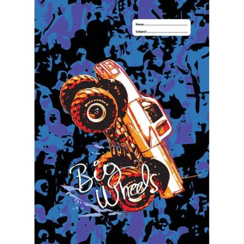 Spencil Big Wheels Book Cover - Scrapbook - Big Wheels 2