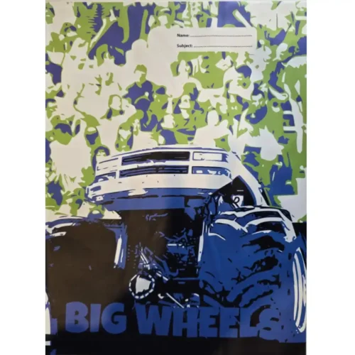Spencil Big Wheels Book Cover - Scrapbook - Big Wheels 3