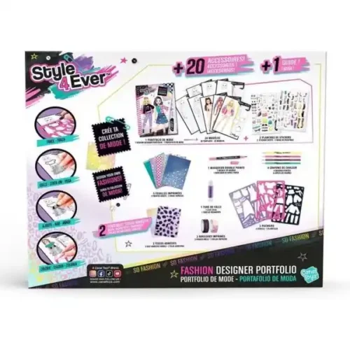Style 4 Ever Fashion Designer Portfolio Kit - Image 9
