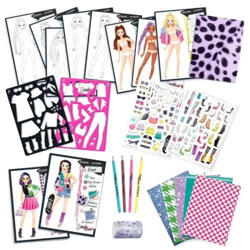 Style 4 Ever Fashion Designer Portfolio Kit - Image 2