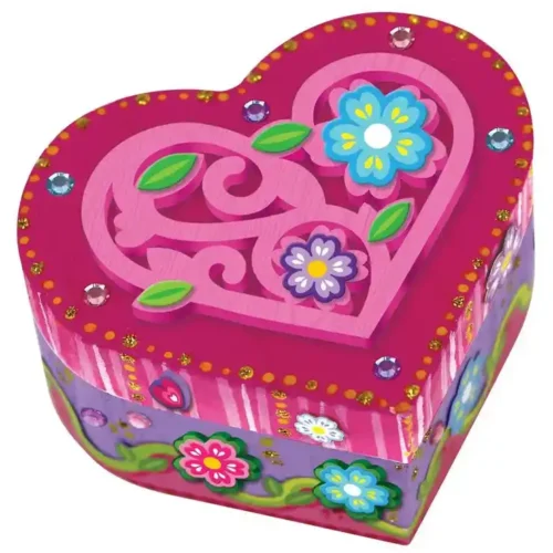 Wood WorX Heart Bling Bling Box - Image 3