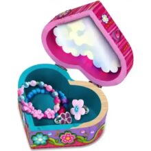Alternative view of Wood WorX Heart Bling Bling Box Wooden Build and Paint Craft Kit
