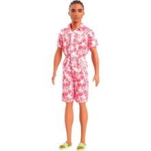 Barbie Fashionistas Ken Doll 235 Hawaiian Print Jumpsuit