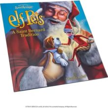 Elf Pets A Saint Bernard Tradition – Storybook and Plush Set
