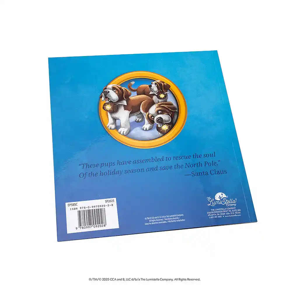 Elf Pets A Saint Bernard Tradition – Storybook and Plush Set - Image 8