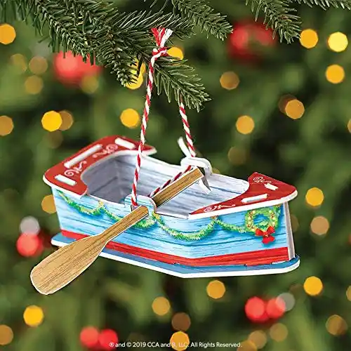 Elf on the Shelf Orna Moments Holiday Rowboat - Image 3