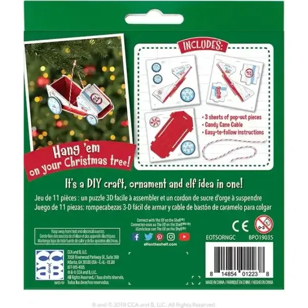 The Elf on the Shelf Orna Moments Scout Elf Racer 5 The Elf on the Shelf Orna Moments Scout Elf Racer - Image 5