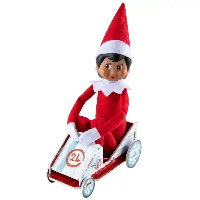 Elf on the Shelf Orna Moments Scout Elf Racer - Image 2