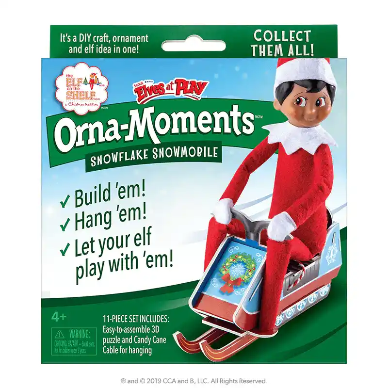Elf on the Shelf Orna Moments Snowflake Mobile