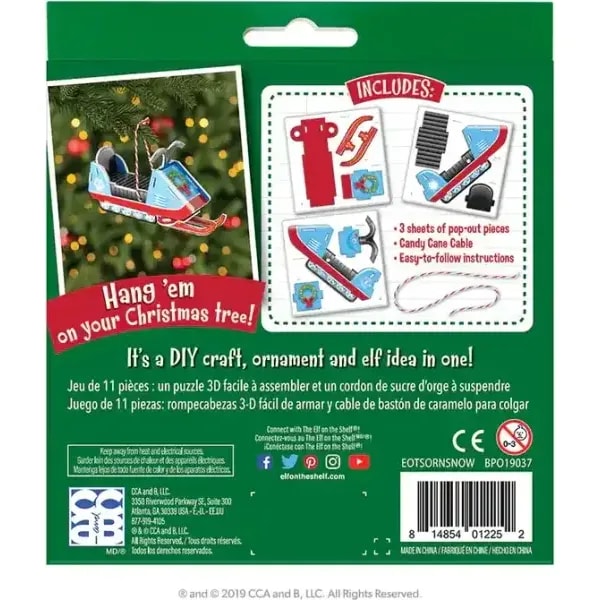 The Elf on the Shelf Orna Moments Snowflake Mobile 5 The Elf on the Shelf Orna Moments Snowflake Mobile - Image 5