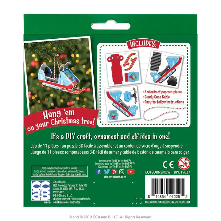 Elf on the Shelf Orna Moments Scout Elf Racer - Image 5