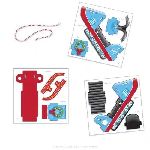 Elf on the Shelf Orna Moments Snowflake Mobile - Image 3