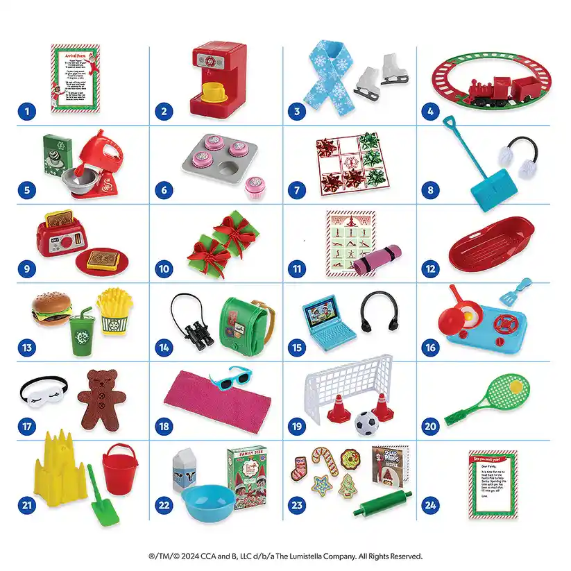 The Elf on the Shelf The Official 24 Day Ultimate Elf Ideas Kit - Image 8