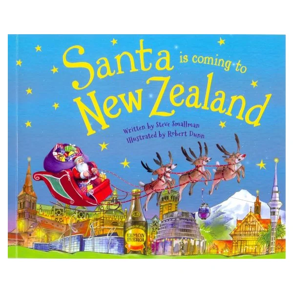 Christmas Story Book - Santa is Coming to New Zealand