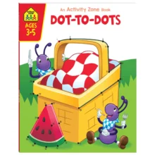 School Zone Activity Zone Book - Dot-to-Dot - Ages 3-5