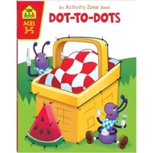 School Zone Alphabet Dot to Dot Activity Book Ages 3–5