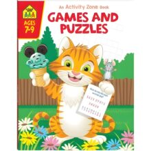 School Zone Activity Zone Book - Games and Puzzles - Ages 7-9