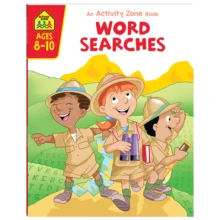 School Zone Activity Zone Book - Word Searches - Ages 8-10