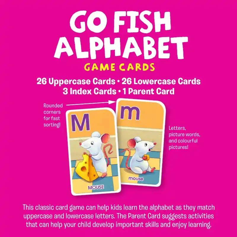 School Zone Flash Cards Alphabet Go Fish - Image 3
