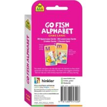 School Zone Alphabet Go Fish Card Game