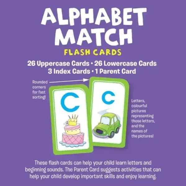 School Zone Alphabet Match Flash Cards 3 School Zone Alphabet Match Flash Cards - Image 3