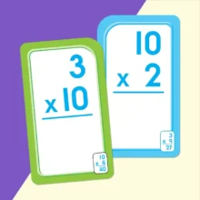 Alternative view of School Zone Flash Cards Maths - Multiplication 0-12