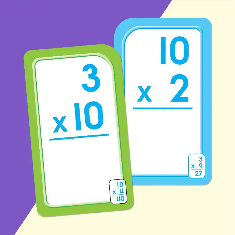 School Zone Flash Cards Maths - Multiplication 0-12 - Image 2