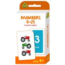 School Zone Flash Cards Numbers 0-25