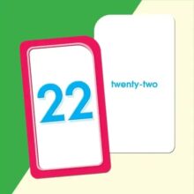 Alternative view of School Zone Numbers 0–25 Flash Cards
