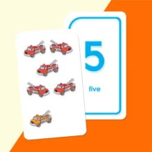 Alternative view of School Zone Flash Cards Numbers 0-25