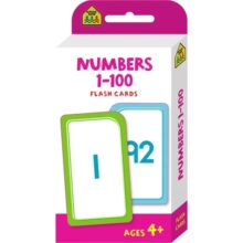 School Zone Numbers 1–100 Flash Cards